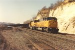 Eastbound loaded coal train